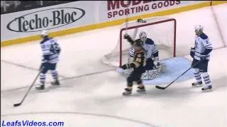 Maple Leafs @ Bruins - Tyler Seguin Scores & "Thank You Kessel" Chant - 101028