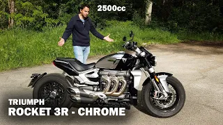 TRIUMPH Rocket 3R - 2500cm3 The Largest Motorcycle!