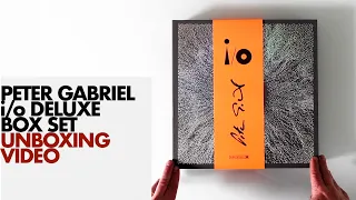 Peter Gabriel i/o deluxe box set unboxing video