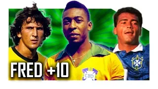 TOP 10 GOLS DO BRASIL NAS COPAS DO MUNDO