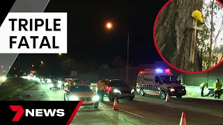 Woman and toddler in hospital following triple fatal crash in Armidale | 7 News Australia