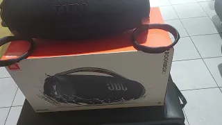 o primeiro problema dar jbl bombox 3 quê apareceu na minha