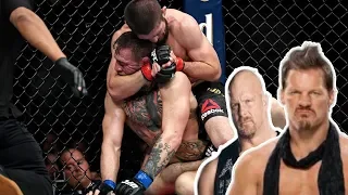 WWE stars React to Conor McGregor vs khabib nurmagomedov Fight at UFC 229