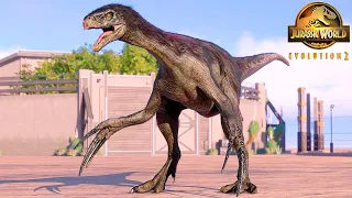 Therizinosaurus the Deathstar Kills All Carnivore Dinosaurs 🦖 Jurassic World Evolution 2 Animations