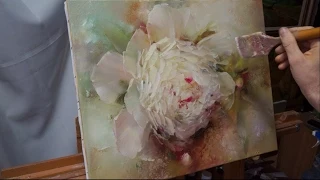 Process of creating oil painting from Oleg Buiko. Небольшой этюд