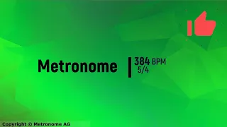 384 BPM 5/4 Metronome