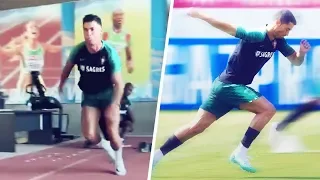 The day Cristiano Ronaldo raced against a sprinter | Oh My Goal