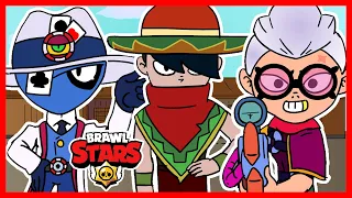 ⭐️ THE GOLDARMGANG HEIST SECRET (BELLE) - BRAWL STARS ANIMATION