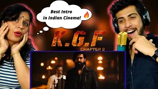 KGF Chapter 2 Mass Intro Scene Reaction with Mom | RockingStar Yash | Prashanth Neel