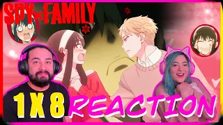 Twilight and Yor First Kiss?! 😱 | SPY x FAMILY | Episode 8 Reaction | 1x8 | First Time Watching