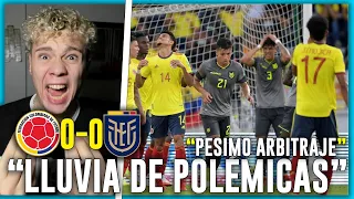 😱🇦🇷 ARGENTINO REACCIONA a 🇨🇴 COLOMBIA vs ECUADOR 🇪🇨 0-0 ELIMINATORIAS SUDAMERICANAS 2022 🏆 FECHA 12
