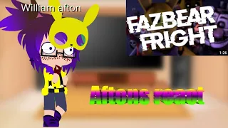 Afton family react to every fazbear frights character in a nutshell.           |Gacha club |