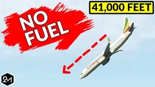 What Happened After Airplane Ran Out of Fuel at 41,000 Feet?