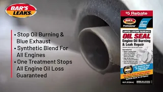 Oil Seal Engine Oil Burning & Leak Repair