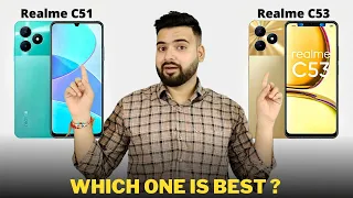 Realme C51 vs Realme C53- Full Comparison | Should I invest for Realme C51 ??🤔