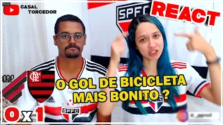 REACT ATHLETICO PR 0 X 1 FLAMENGO - GOLAÇO DE BIKE DO PEDRO