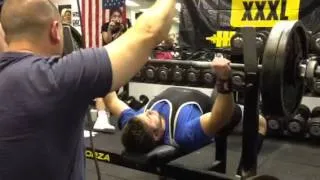 Derek Gelato 350 lb Bench Press 8/10/12