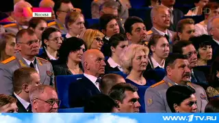 Президент выступил в Кремле на торжественном вечере, приуроченном ко Дню защитника Отечества   Первы