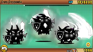 The Battle Cats - Nightmare Dark Cat Enemy