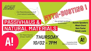 Natural Materials - Myth-Busting (Passivhaus & Natural Materials) | ACAN