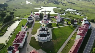 Golden ring of Russia: monastery near Rostov