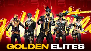 All New🔥 Rare Golden Elite Pass Bundles Gameplay | Badge99 | Garena Free Fire