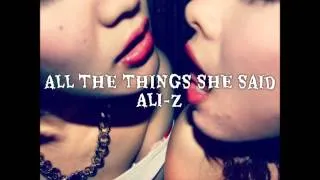 t.A.T.u. - All The Things She Said (Japanese Ver.) (Audio) Cover by ALI-Z