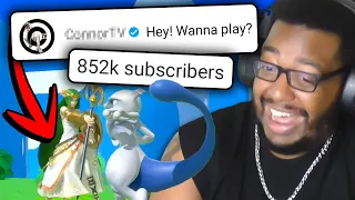 A big YouTuber wanted to challenge me in Smash Bros…