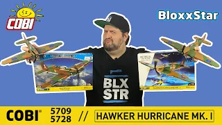 Alt vs. Neu: COBI 5709 & 5728 HAWKER HURRICANE MK. I 💥 1:35 / 1:32  ▶️ REVIEW & VERGLEICH