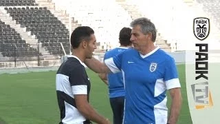 Το καλωσόρισμα του Γκολάσα - PAOK TV