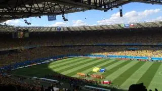 Brazil vs Chile 6/28/14 - Brazilian National Anthem