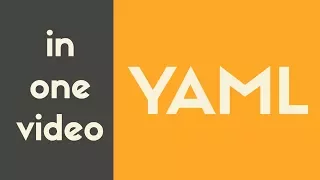 YAML | In One Video