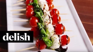 Caprese Bites | Delish