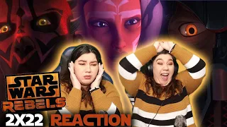 Star Wars Rebels 2x22 REACTION! "Twilight of The Apprentice: Part 2"