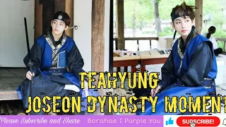 BTS V ( KIM TEAHYUNG ) MOMENTS | RUN BTS EP 145-147 MOMENTS | THE JOSEON DYNASTY MOMENTS ENG SUB.💖💋😍