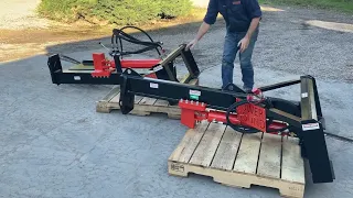Skid steer Power Hound Log Splitter