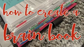How To Create #Nursing Brain Book