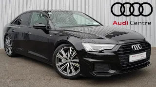 USED 2019 AUDI A6 2.0TDI 204HP S-TRONIC S-LINE 4DR BLACK EDITION | AUDI CENTRE