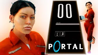 Portal 1-00. Полное прохождение игры как проходить Портал 1, глава 1, Камера испытаний 00