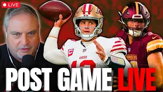 49ers vs Commanders - Post Game Live - Game Reaction