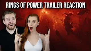 The SCOPE! The SCALE! IT'S HERE! | Rings Of Power Trailer Reaction | Lord Of The Rings | Galadriel