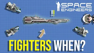 When to Use Small Grid Fighters for Space Engineers Ship Battle