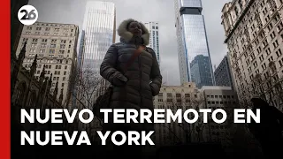 🚨 Nuevo terremoto en ciudad de Nueva York y parte del estado de Nueva Jersey