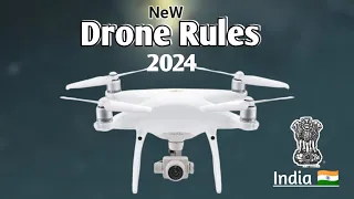 Must know the new drone rules in India 2024 / Dgca drone rules / how to get license of Drone