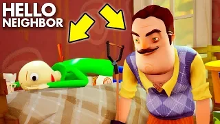 The Neighbor's *INSANE* SECRET PLAN!!! (Baldi is gone?) | Hello Neighbor (Mods)