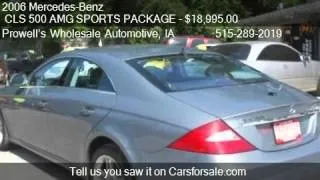 2006 Mercedes-Benz  CLS 500 AMG SPORTS PACKAGE  - for sale i