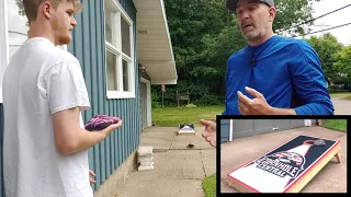 A Pro Guide on How to Throw the Perfect Roll Bag! Cornhole Strategy Episode 3
