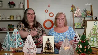 Alison & Karen Introduces & assembles our Festive Family Tree die set