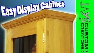 Make An Easy Display Cabinet -  117