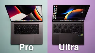 ПЕРЕИГРАЛ И УНИЧТОЖИЛ! Сравнение MacBook Pro 16 M1 Max vs Samsung Book 3 Ultra i9 13900H RTX 4070